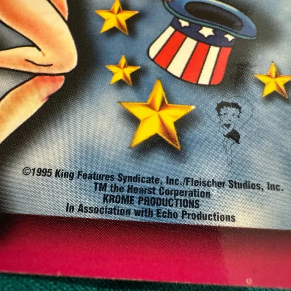 VTG 1995 Custom Betty Boop Phoenix Vintage Market TShirt Single Stitch Arizona - Picture 14 of 14